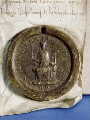 Siegel FRIEDERICUS DEI GR(ATIA) A ROMANOR(UM) REX