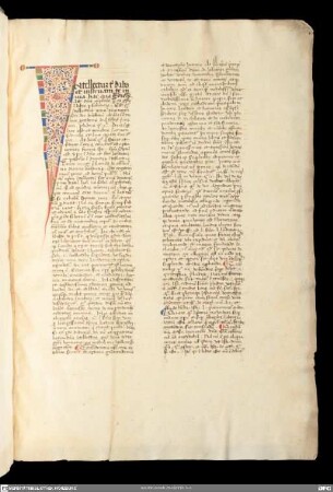 Juristische Texte (Baldus de Ubaldis, Bartolus de Saxoferrato, Iacobus de Arena, Angelus de Ubaldis)