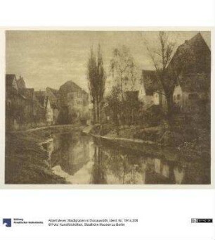 Stadtgraben in Donauwörth