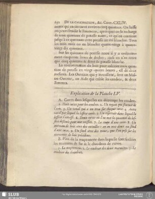 Explication de la Planche LV