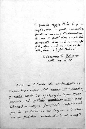 1-124, Kapitel I