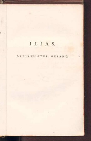 Dreizehnter Gesang
