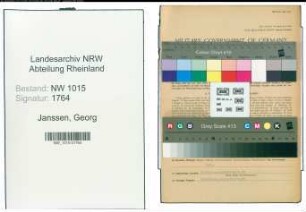Entnazifizierung Georg Janssen , geb. 17.08.1898 (Direktor)