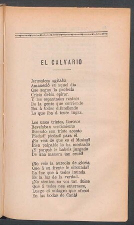 El calvario