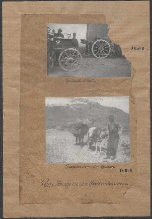 Vom Kriege in den Balkanländern: Griechische Artillerie