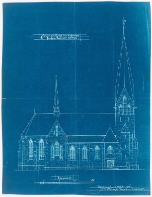 St. Laurentius, Rudersdorf bei Wilnsdorf: Seitenansicht