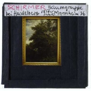 Schirmer, Baumgruppe bei Heidelberg