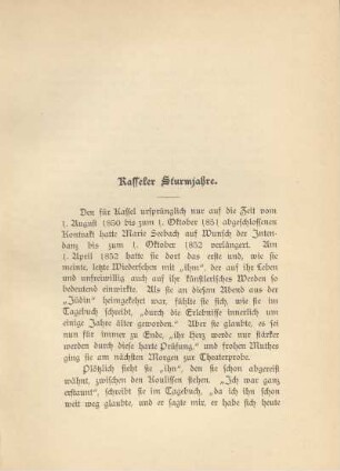 Kasseler Sturmjahre