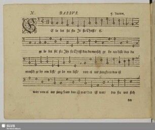 X. Gelobet seistu Jesu Christ