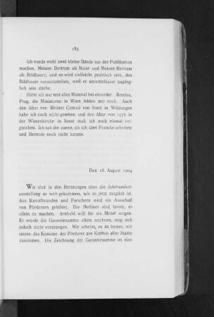 Den 28. August 1904