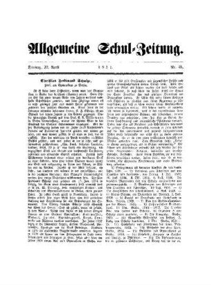 Christian Ferdinand Schulze