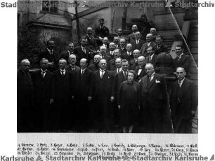 Beichel, Friedrich. Mitarbeiterinnen und Mitarbeiter des Städtischen Hochbauamtes