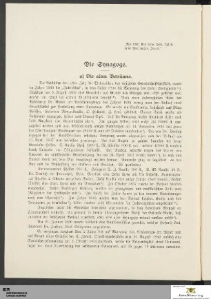 Die Synagoge