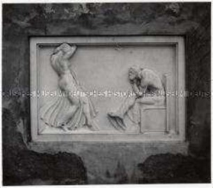 Wien, Moderne Galerie, Belvedere-Garten, Bildhauer Professor Franz Metzner, Figur "Der Tanz"