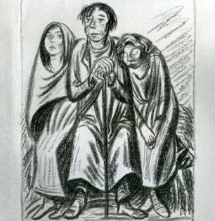 Ernst Barlach, Rast, 1924