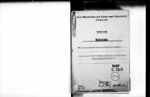 Vorlage von Förderanträgen an die Mitglieder des Hauptausschusses