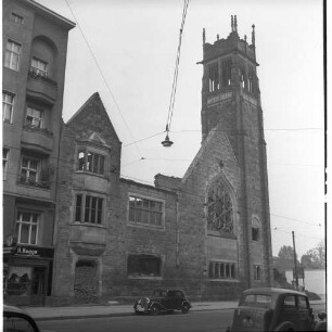 Negativ: Ruine, Motzstraße 4, 1952