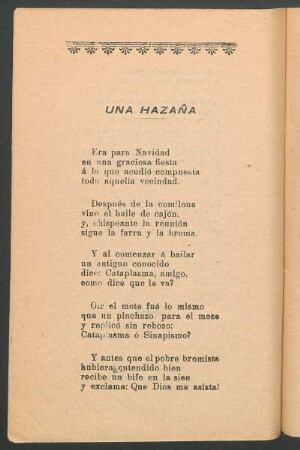 Una hazaña