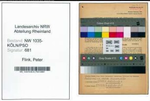 Entnazifizierung Peter Flink , geb. 19.12.1921 (Bergarbeiter)