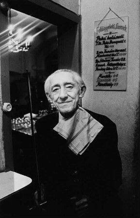 Geiger in einem Restaurant