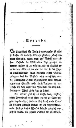Vorrede ( Einleitung)
