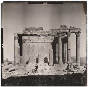 Bacchustempel, Baalbek: Ansicht