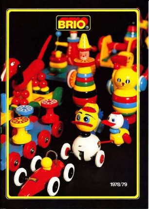 Produktkatalog "1978/79" des Herstellers Brio