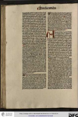 Istud est capitulum vi et ultimus istius tractatus in quo philosophus breviter et sub quodam epilogo determinat de sex ultimis presentis et dividitur in duas partes principales...