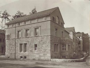 Billing, Hermann; Karlsruhe, Moltkestr.47 / Beethovenstr.; Villa Billing - Außenfassade