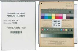 Entnazifizierung Georg Josef Hennig , geb. 26.11.1911 (Kaufmaennischer Angestellter)