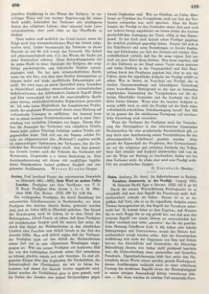 409-410 [Rezension] Geyser, Paul, Dein Wort ist meines Fußes Leuchte