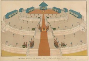 Imperial worship of Shangti on the Altar of Heaven at Peking