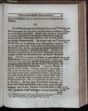 LXI. - LXXIII. [Entwurff einer Malabarischen Theologie nach den Lehren der heutigen Bramanen.]