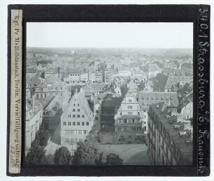 Straßburg, Musée de l'Œuvre Notre-Dame (Frauenhausmuseum) : Luftaufnahme (Vogelperspektive)