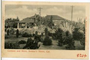 Sawtelle. Canteen and Store, Soldier`s Home, Cal.