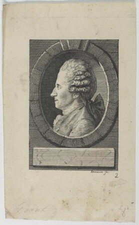 Bildnis des Claude Joseph Dorat