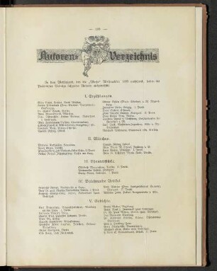 Autoren-Verzeichnis