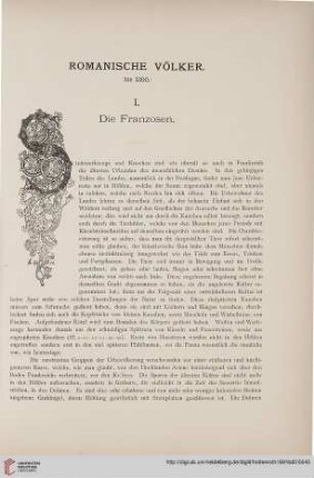 Romanische Völker (bis 1200)