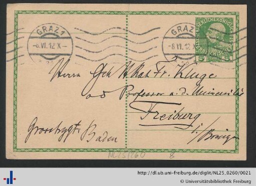 Briefkarte, 08.06.1912