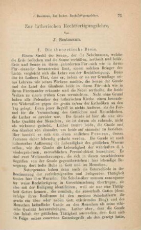 71-79 Zur lutherischen Rechtfertigungslehre