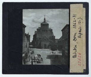 Minden, Dom : Außenansicht v. W