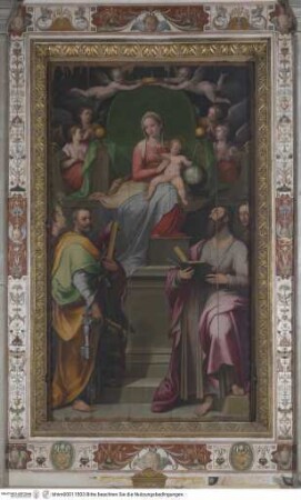 Madonna mit Heiligen