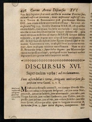 446-454, Discursus XVI