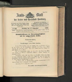 No. 226, 17. September 1916