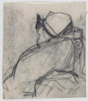 XVII. Frau im Profil