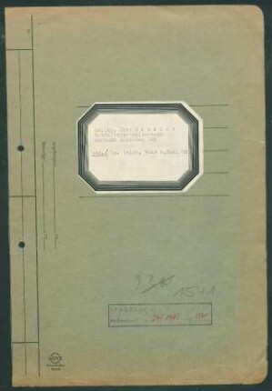 Dr. Kurt Winkler, Ingenieur, Fabrikdirektor, Heidelberg, Hermann-Löns-Weg 18b - Forderung gegen die Firma Jakob Veidt Erben in Kork/Baden