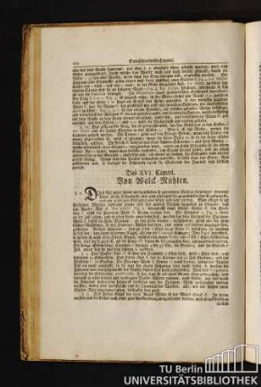 Das XVI. Capitel, Von Walck-Mühlen.