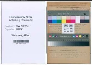 Entnazifizierung Alfred Wandrey , geb. 30.06.1920 (Polizeibeamter)