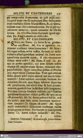 Militis, Et Carthusiani