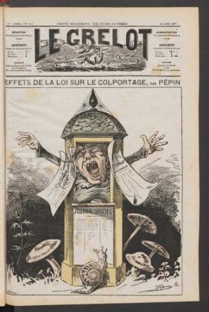Effets de la loi sur le colportage, par Pépin